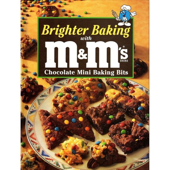 Brighter Baking With M&Ms Chocolate Mini Baking Bits Recipe Book - Picture 1 of 2